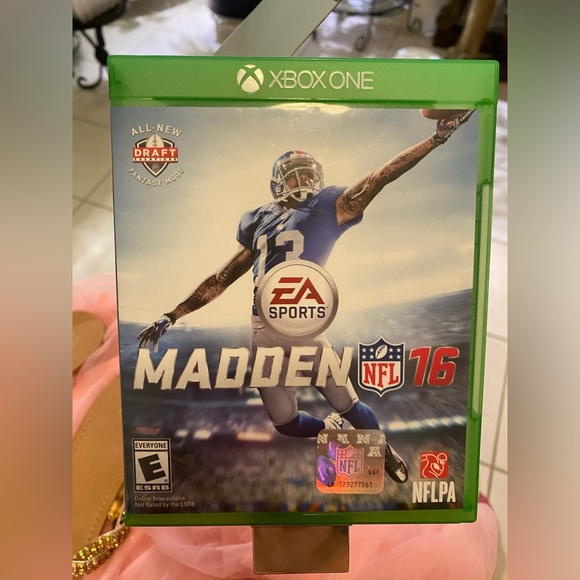 MICROSOFT XBOX ONE WIRELESS 2 CONTROLLERS
& MADDEN XBOX ONE GAME - Picture 2 of 7